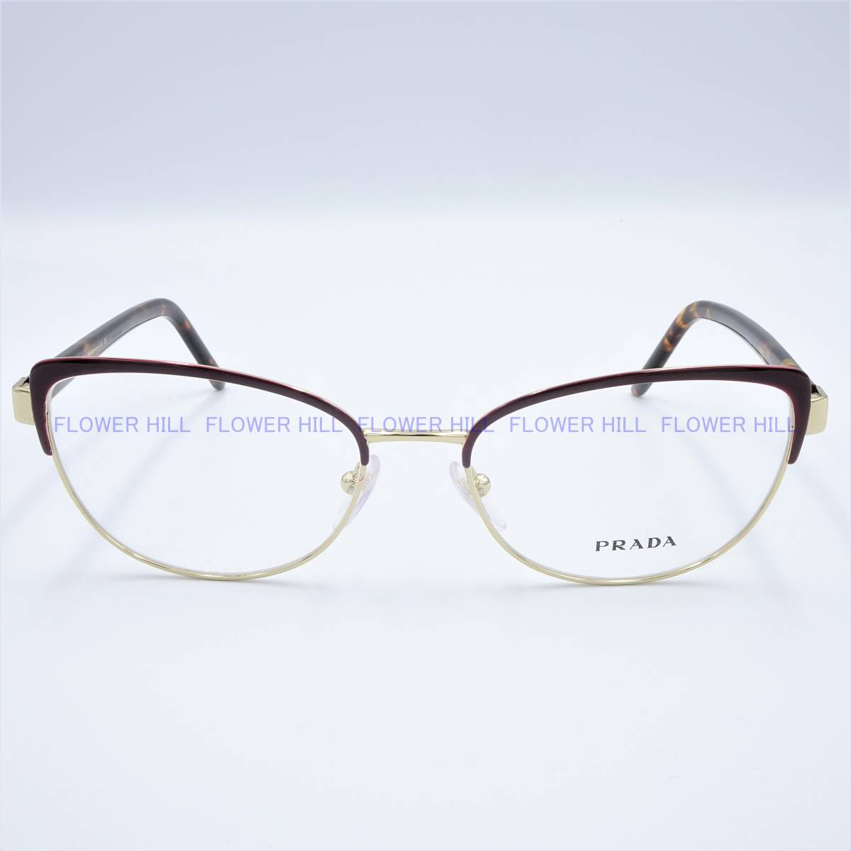 プラダ PRADA VPR63X 09B メガネ ワインレッド イタリア製 サングラス