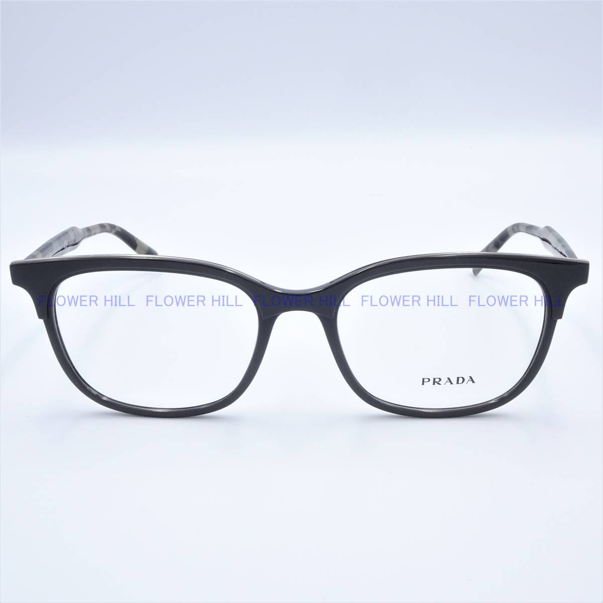 【新品・送料無料】プラダ PRADA VPR05V 269-1O1 メガネ 55サイズ セルフレーム ウェリントン ダークグレー メンズ レディース