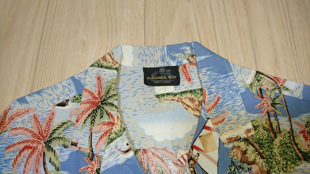 ヤフオク 美品 Paradise Bay パラダイスベイ アロハシャツ ヤフオク 美品 Paradise Bay パラダイスベイ アロハシャツ