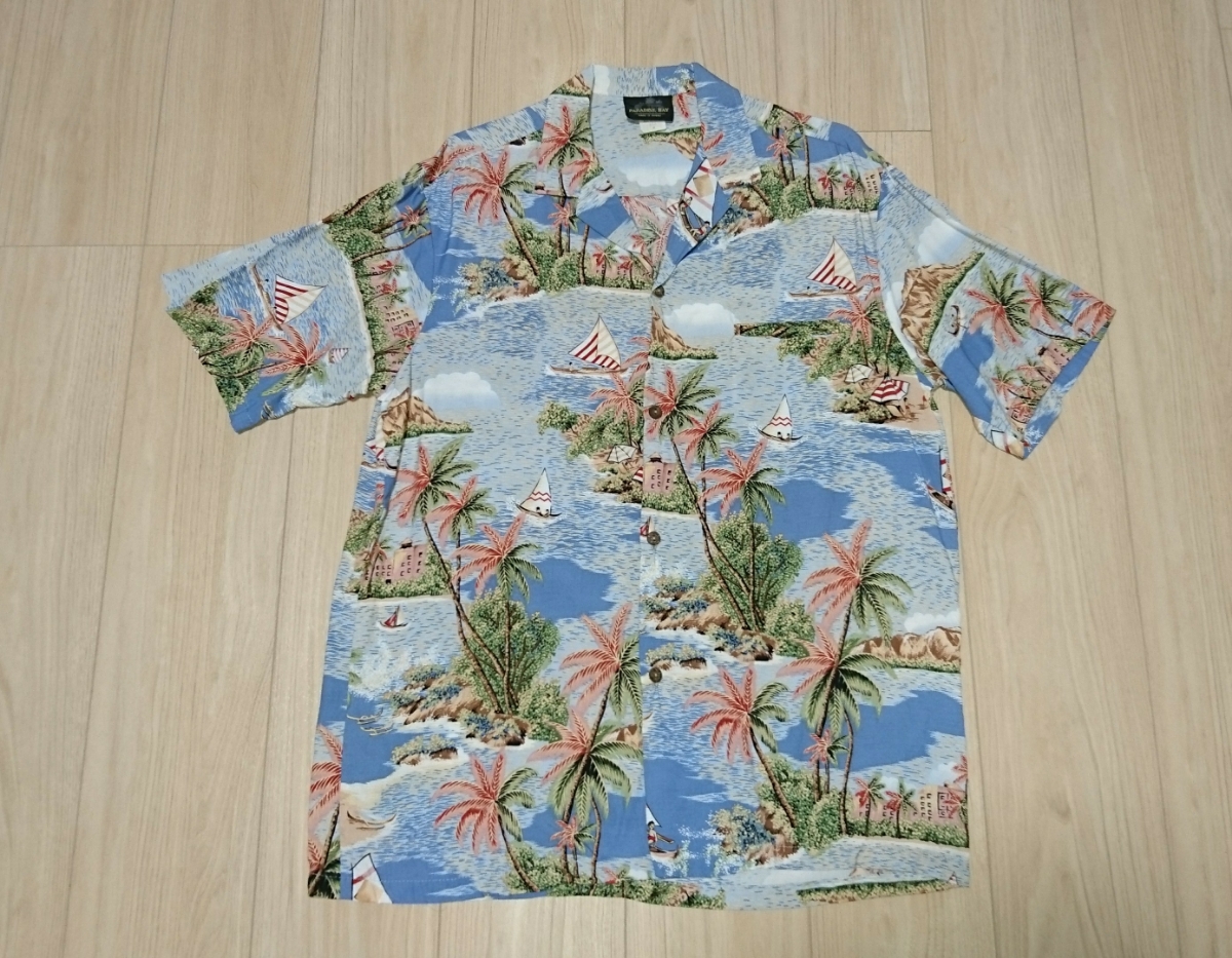 ヤフオク 美品 Paradise Bay パラダイスベイ アロハシャツ ヤフオク 美品 Paradise Bay パラダイスベイ アロハシャツ
