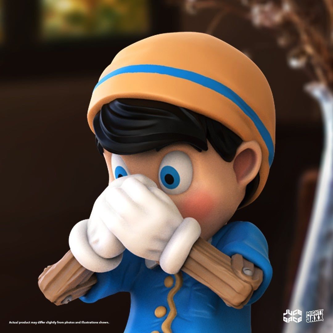 [A WOOD AWAKENING] Pinocchio inner * -stroke u rug ru figure collection pop culture art toy MIGHTY JAXX regular goods 