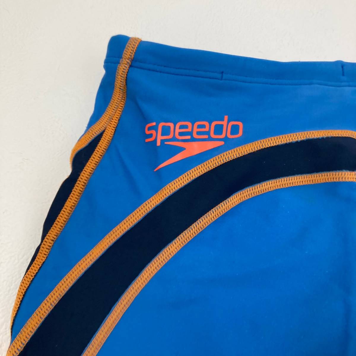 ◆クリーニング済◆SPEEDO/スピード スイムウエア 水着 パンツ ブルー 水色 ユニセックス 13 ON3586_画像8