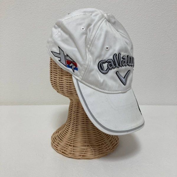 ◆お洒落な逸品◆Callaway/キャロウェイ 帽子 キャップ ゴルフ ホワイト 白 メンズ F ON3506_画像5