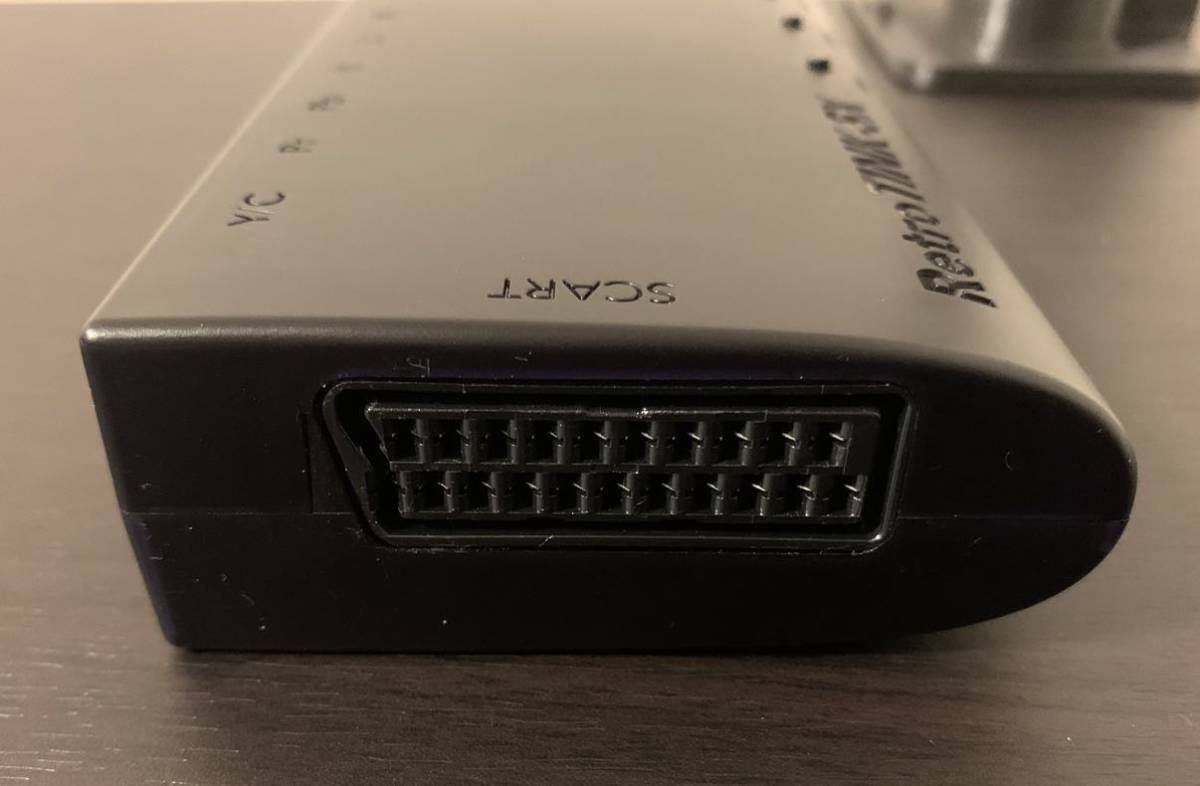 RetroTINK 5X-Pro 低遅延映像コンバーター SCART RGB ケーブル