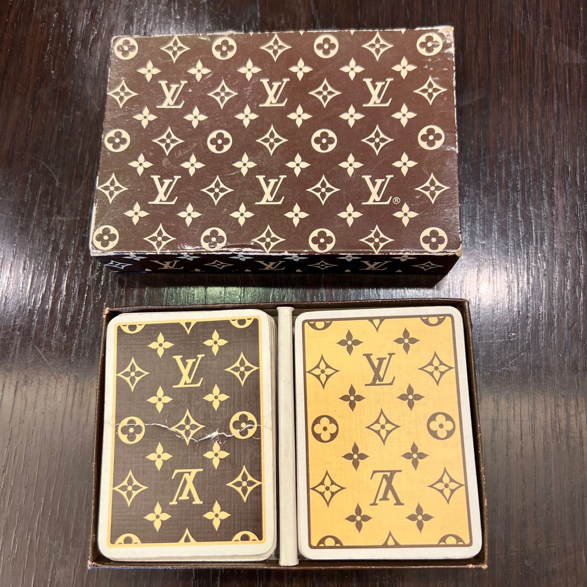 LOUIS VUITTON ルイヴィトン モノグラム トランプ 2色2セット｜Yahoo 