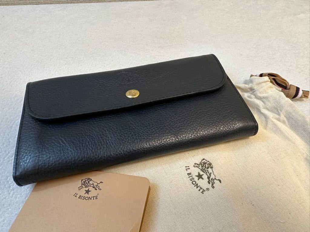 新品 IL BISONTE 長財布 イルビゾンテ サイフ ロングウォレット レザー