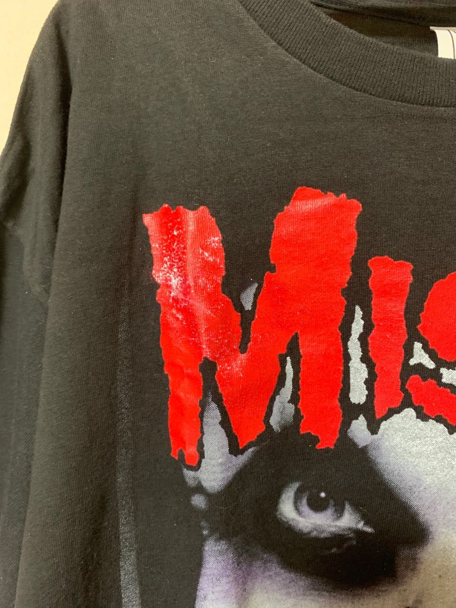 ミスフィッツ misfits 90s crimson ghost 両面Tシャツ