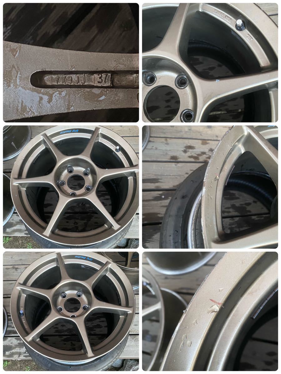希少美品】Buddy Clubバディークラブ P1 Racing 8j+32 9j+37 各2本 計4
