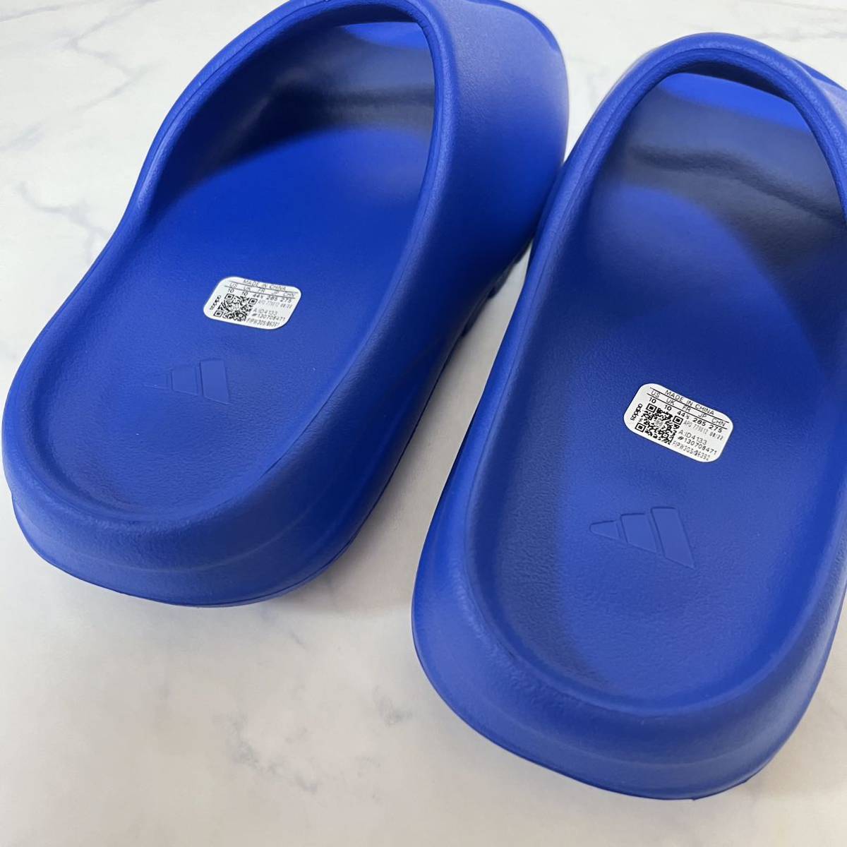★送料無料★【新品】28.5cm adidas YEEZY Slide Azureアディダス イージー スライド アズール サンダル ブルー 青
