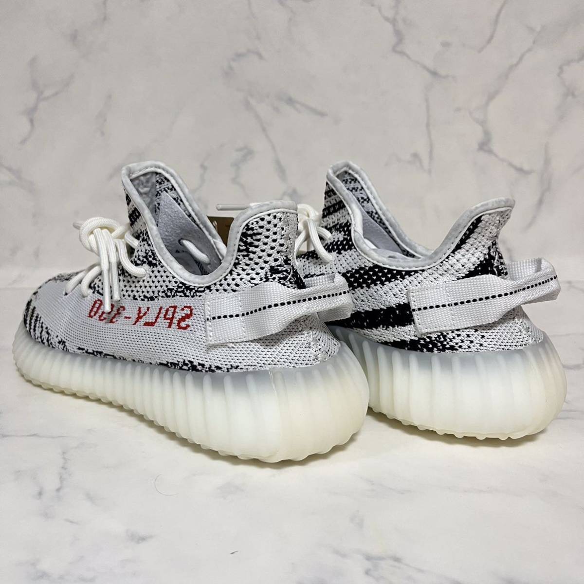 ★送料無料★【新品2023年モデル】26.5cm adidas YEEZY Boost 350 V2 Zebraアディダス イージーブースト350 V2 ゼブラ ホワイト 白