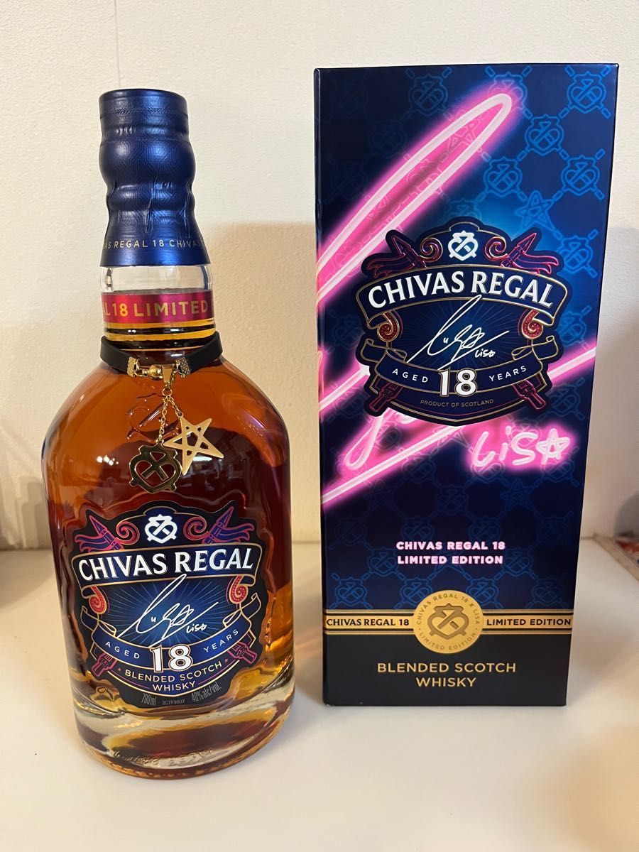 BLACKPINK LISA 限定版 Chivas Regal シーバスリーガル 18年 700ml