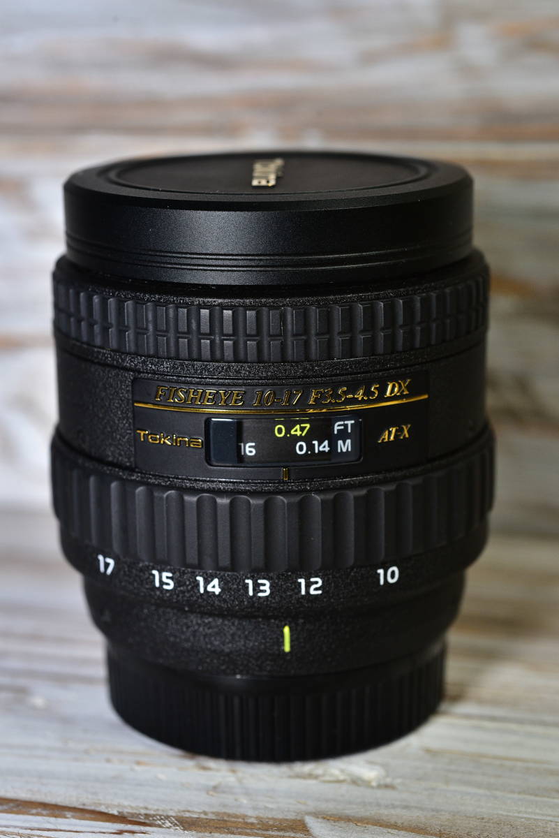 TOKINA 10-17mm F3.5-4.5 フィッシュアイDX ATX ニコン用