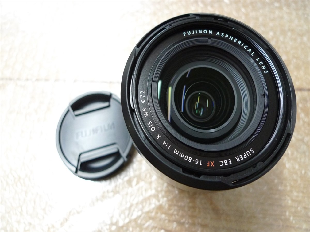 現状品 【FUJIFILM 富士フイルム】XF 16-80mm F4 R OIS WR 一眼カメラ用レンズ 管理495