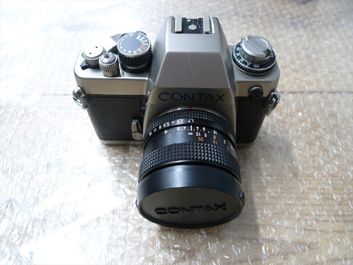 現状品 ジャンクとして CONTAX S2 コンタックス planar 1.7 50mm 管理2829_画像1