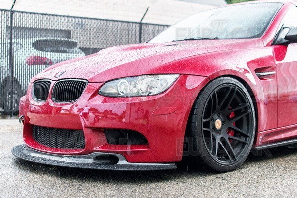 BMW 3 series E90 E92 E93 M3 front lip spoiler GT4 type limitation color painting glossy black 2007-2014 FL-50613