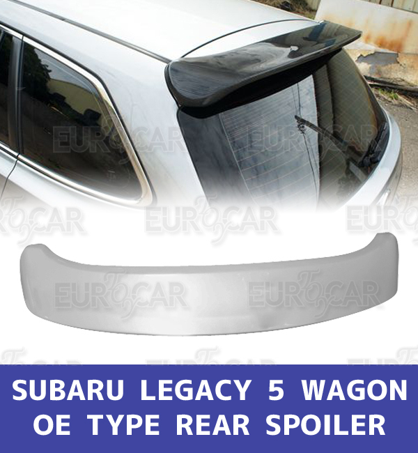 スバル レガシィ 5代目 BR系 ワゴン リア ルーフエンドスポイラー OE型 未塗装 FRP素地 2009-2014 TS-50562_画像1