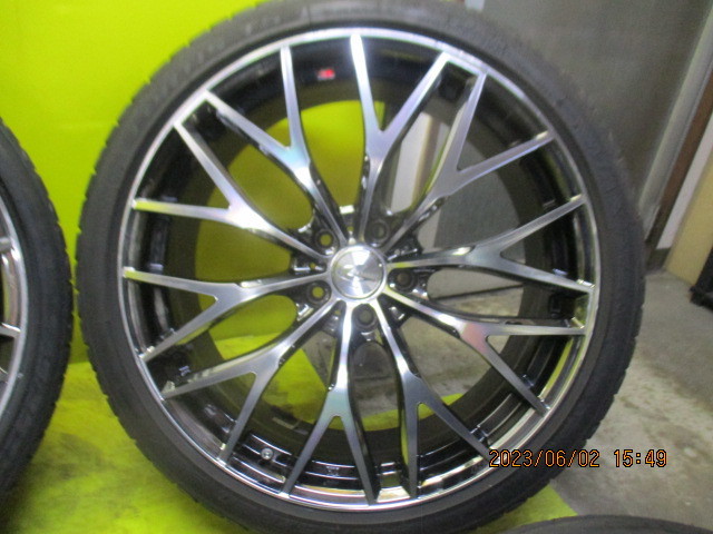 ウエッズ レオニスMX 8.5J20+35 5/114+ 245/35R20 アルファード ヴェル