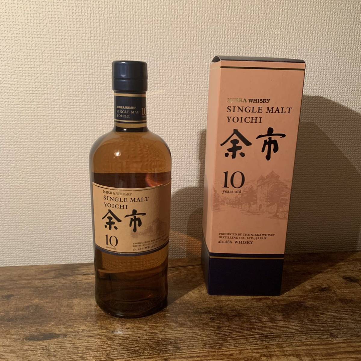 未開栓】NIKKA ニッカ シングルモルト 余市 10年 ウイスキー 700ml 45