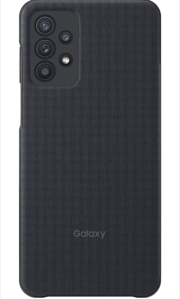 506h2814　by Galaxy A32 5G Smart S View Wallet Cover/Black [Galaxy純正 国内正規品] EF-EA326PBEGJP_画像2