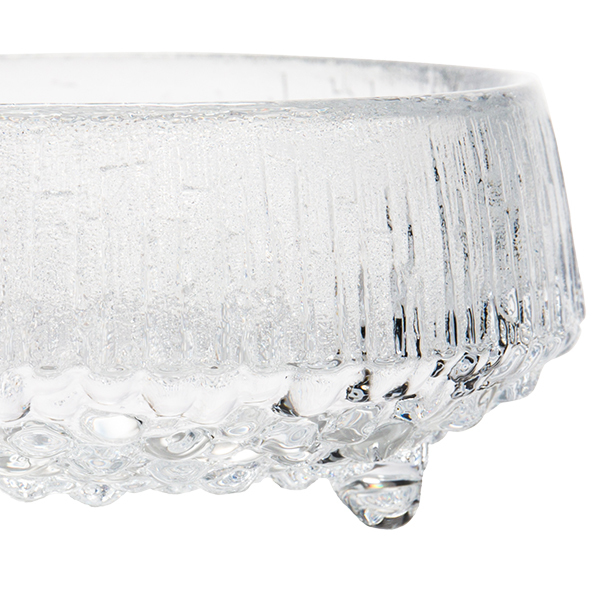 フィンランド製◆ イッタラ ウルティマツーレ ボウル ガラス クリア Iittala ULTIMA THULE serving bowl clear 115mmの画像4