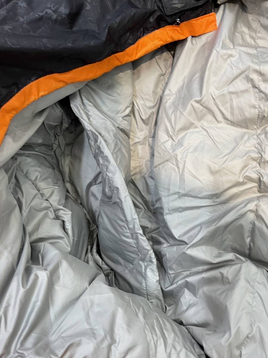  free shipping h48409 sleeping bag sleeping bag ICE SNOW 1800 black orange outdoor 