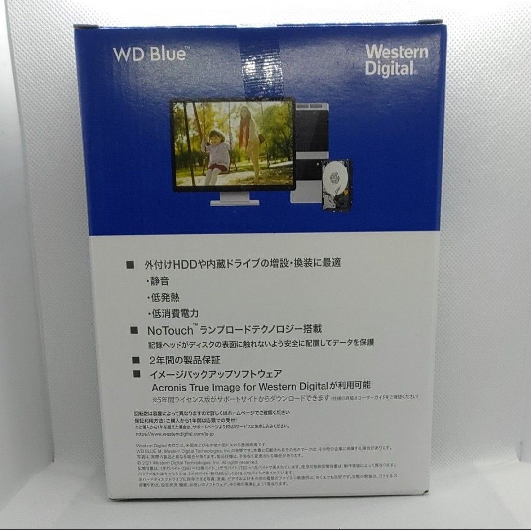 ウエスタンデジタルWestern Digital 6TB HDD WD60EZAX新品未開封