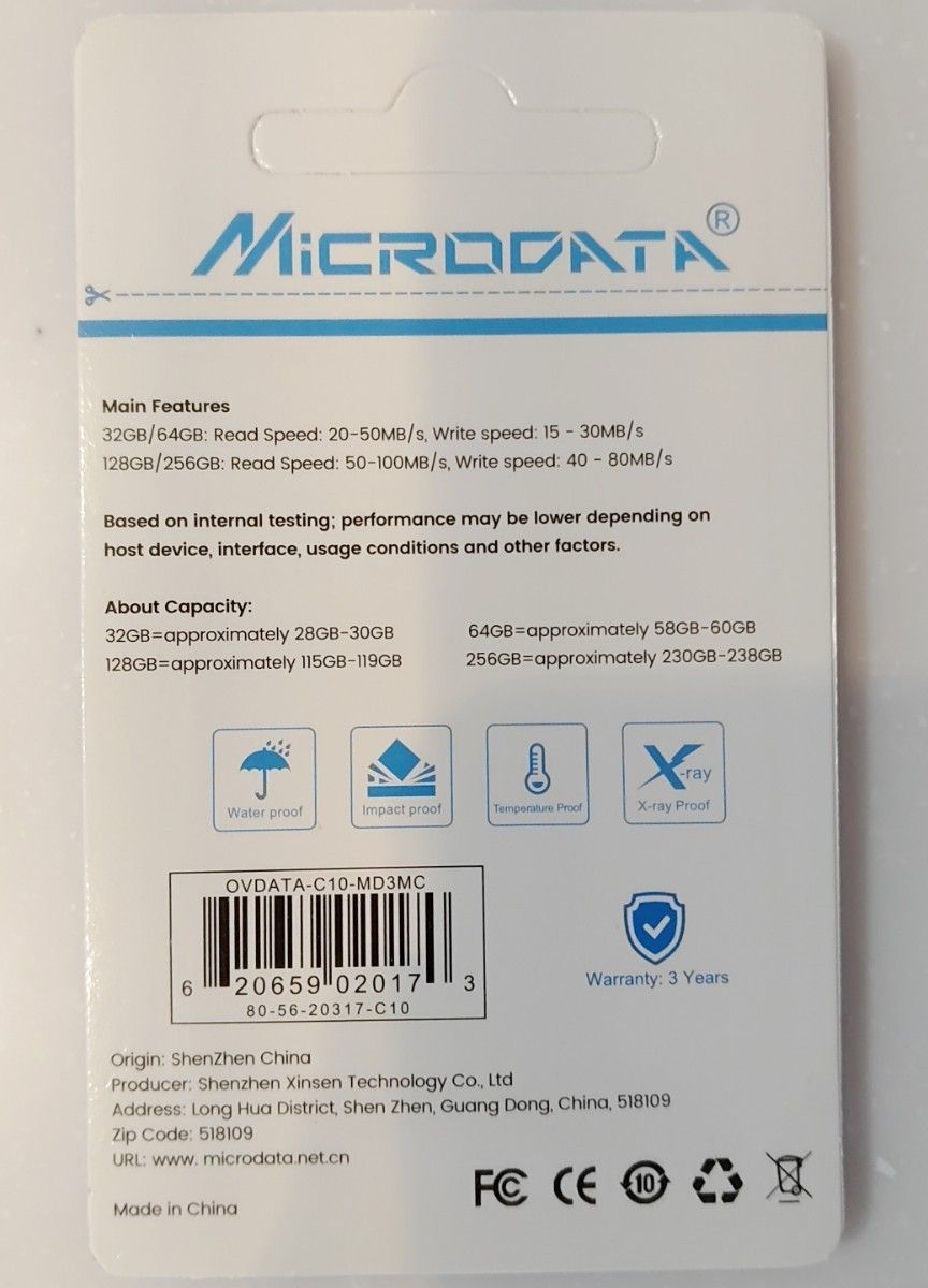 MICRODATA マイクロSDカードmicroSD 128GB新品未開封 | www.fraynacho.com