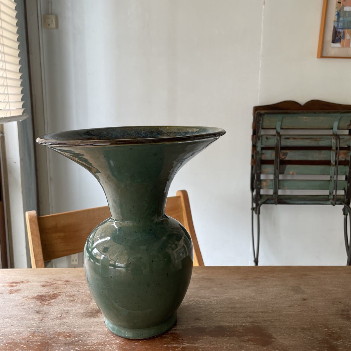 vintage vase Japan 花瓶 仁 アンティーク レトロ 昭和 北欧