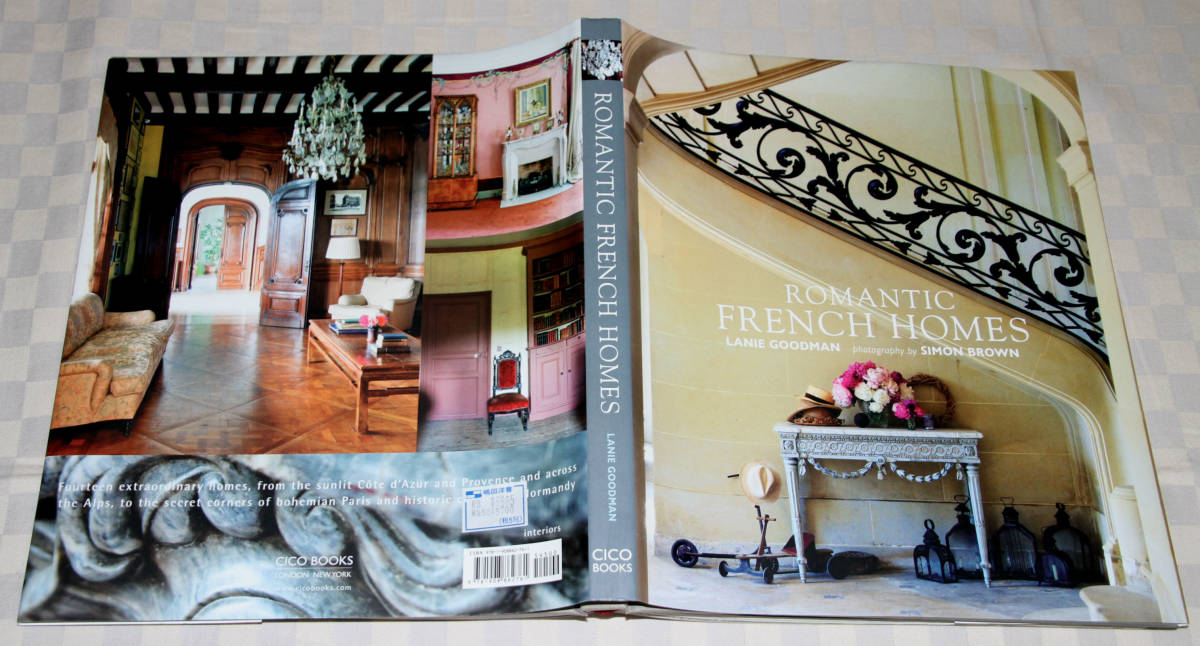 洋書 　Romantic French Homes　　ロマンティック・フレンチ・ホーム　　 大型本 　 中古本 　　インテリア_画像2