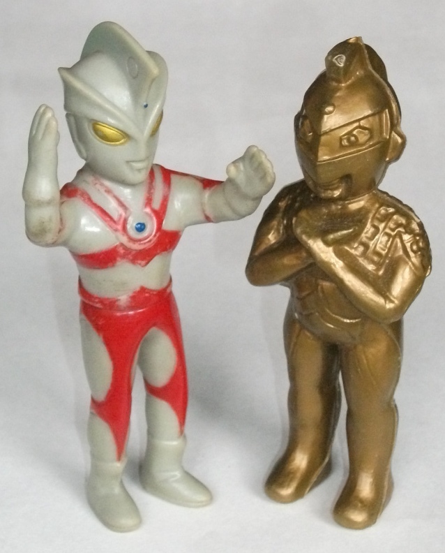  Vintage Ultraman doll 2 point A Ace Ultra Seven sofvi bruma.k jpy . Pro pra Pachi thing? Showa Retro brumaak that time thing 