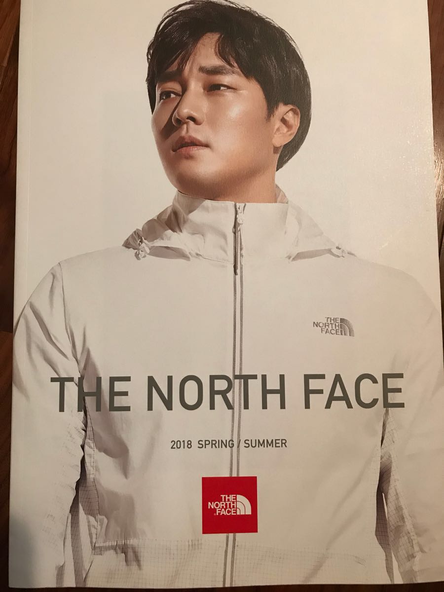 【送料無料】★ソ・ジソブ★THE NORTH FACE 2018年『春・夏』カタログ ～まるで写真集のようなカタログです～※定型外郵便で送付します_画像1