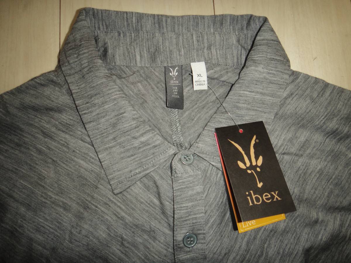 ヤフオク! - 新品 IBEXアイベックスのメリノウールシャツ 半袖