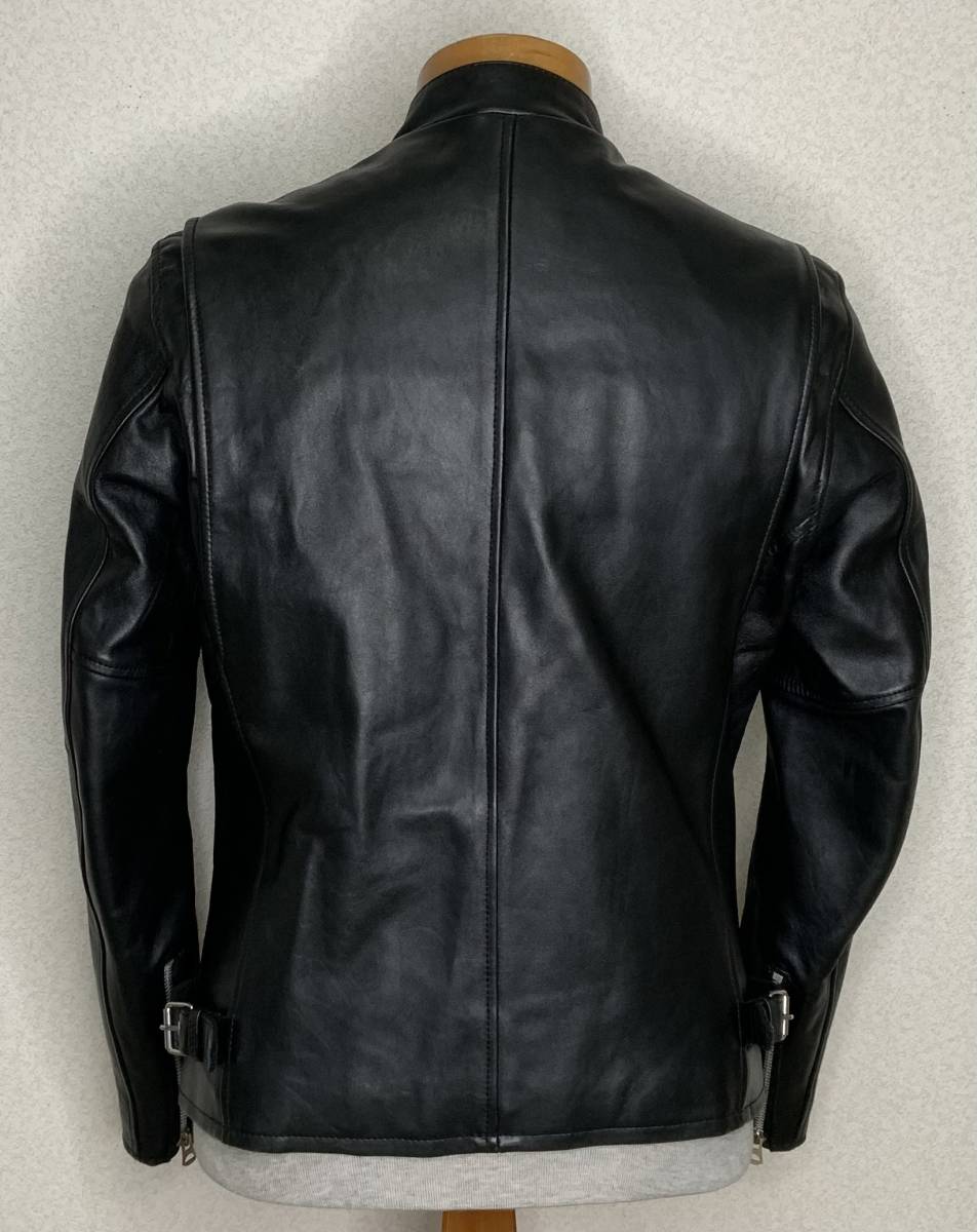 美品【M】schott クラシックレーサー☆シングルライダース◇ショット