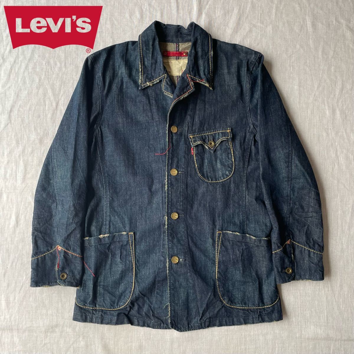 Levis redloop リーバイス レッドループ カバーオール デニム L_画像1