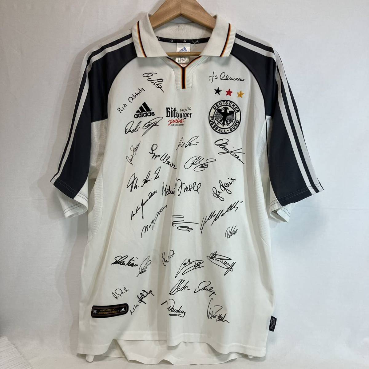 希少!ビッグサイズ!adidas サッカー ドイツ代表 2002/03 ホーム