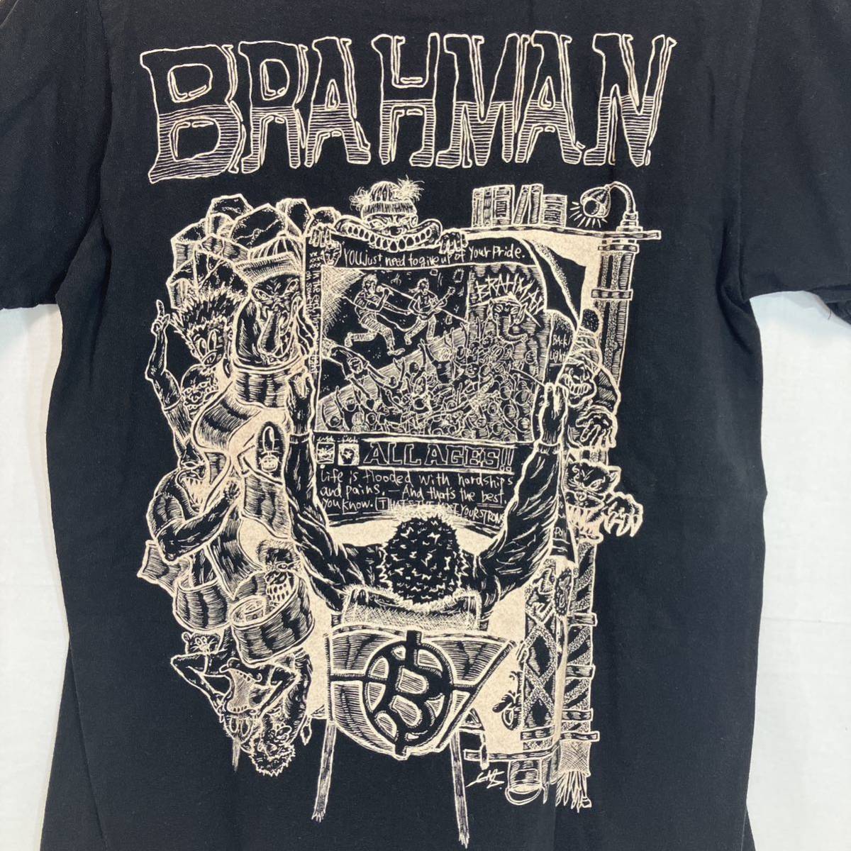 BRAHMAN ブラフマン　バンド　tシャツ ブラック　S
