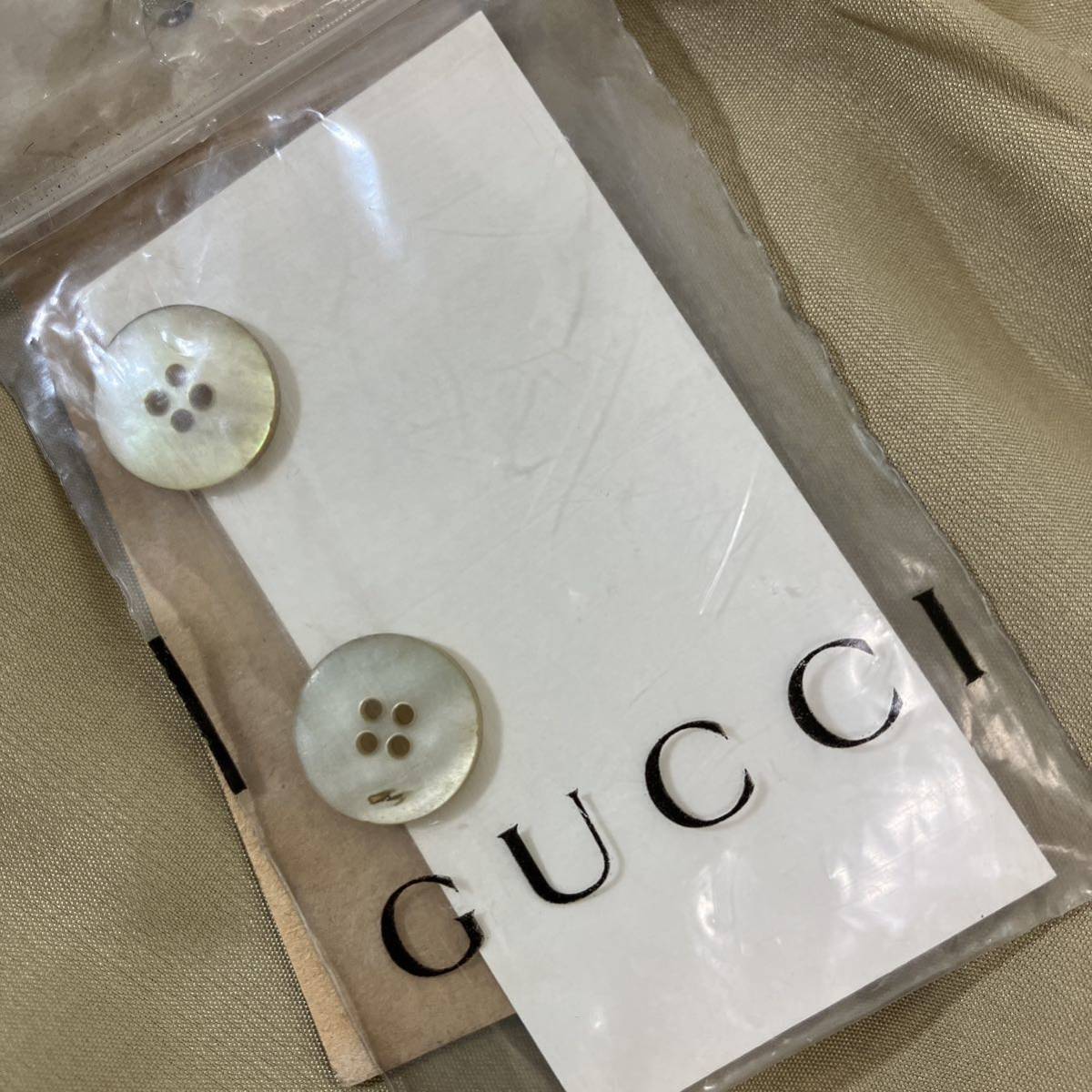 GUCCI グッチ　シルク　レディース　膝丈スカート　ベージュ　42 LL_画像6