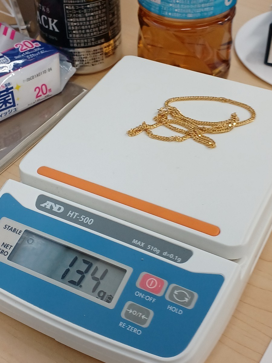 【新品未使用品】純金 K24 マエストロ W喜平ダブルVカット 【新品未使用品】純金 K24 マエストロ W喜平ダブルVカット