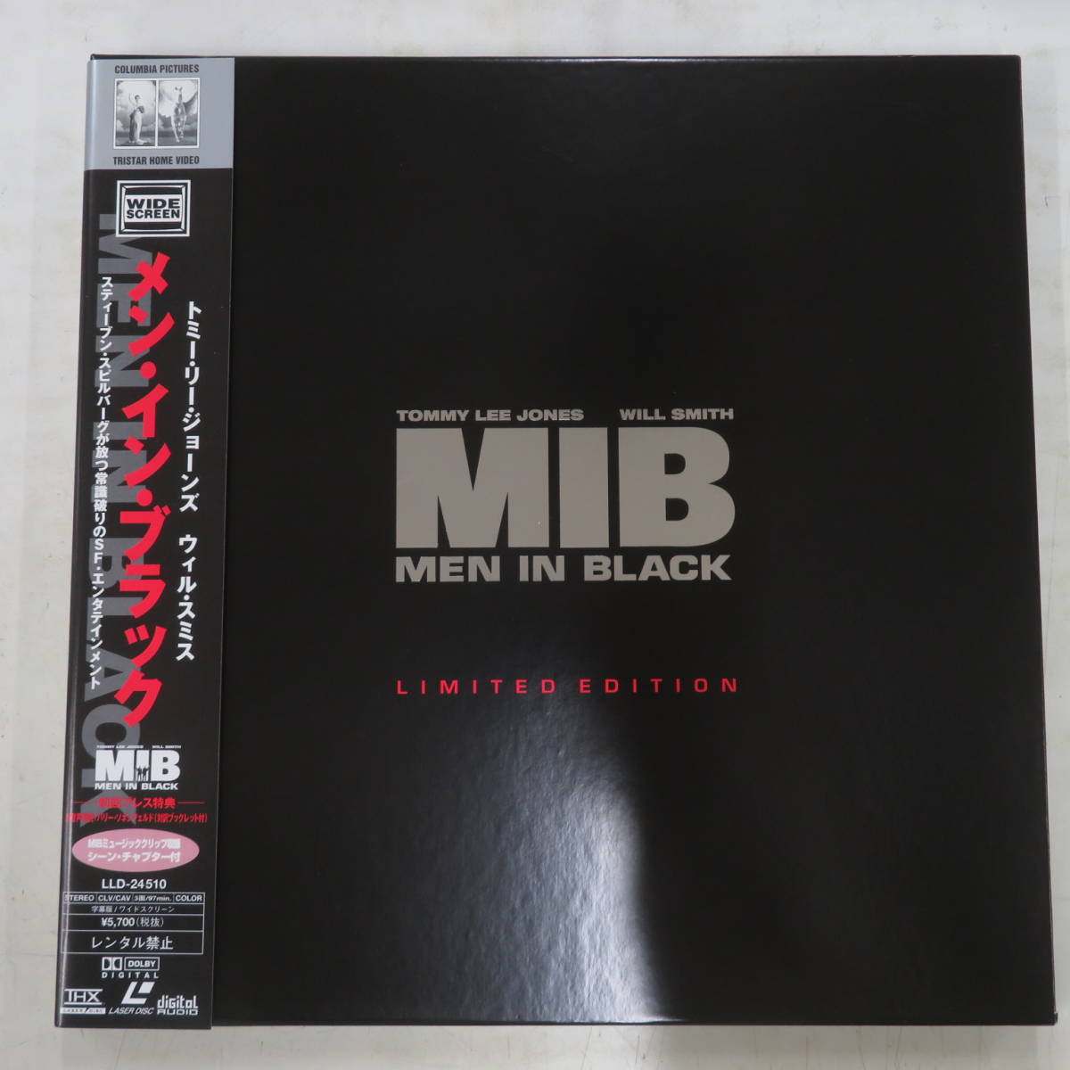 B00156312/○LD2枚組ボックス/ウィル・スミス トミー・リー・ジョーンズ「メン・イン・ブラック Men in Black 1997  Limited Edition
