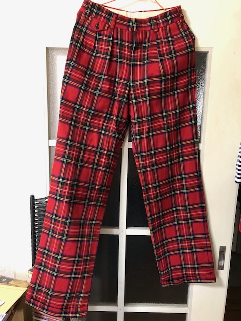 ☆J.PRESS タータンチェック パンツ 新品未使用 3枚組 HELL CAT PUNKS