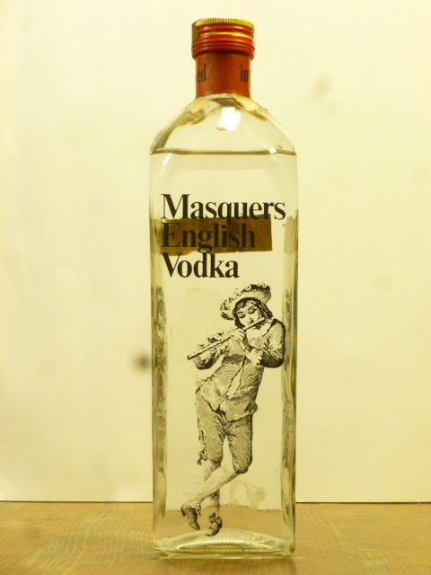 「Masquers」English Vodka imported ロンドンで蒸留・瓶詰されたウォッカ 100％ GRAIN 750ml 43度 従価 　　Masquers Vodka-0516-A_画像5