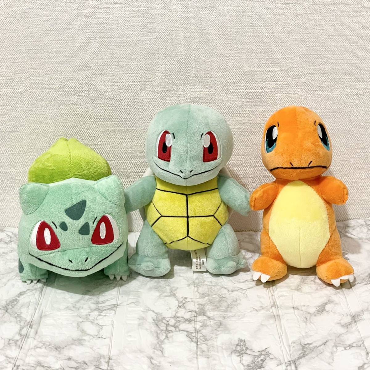 ポケモンセンター フシギダネ ゼニガメ ヒトカゲ ぬいぐるみ