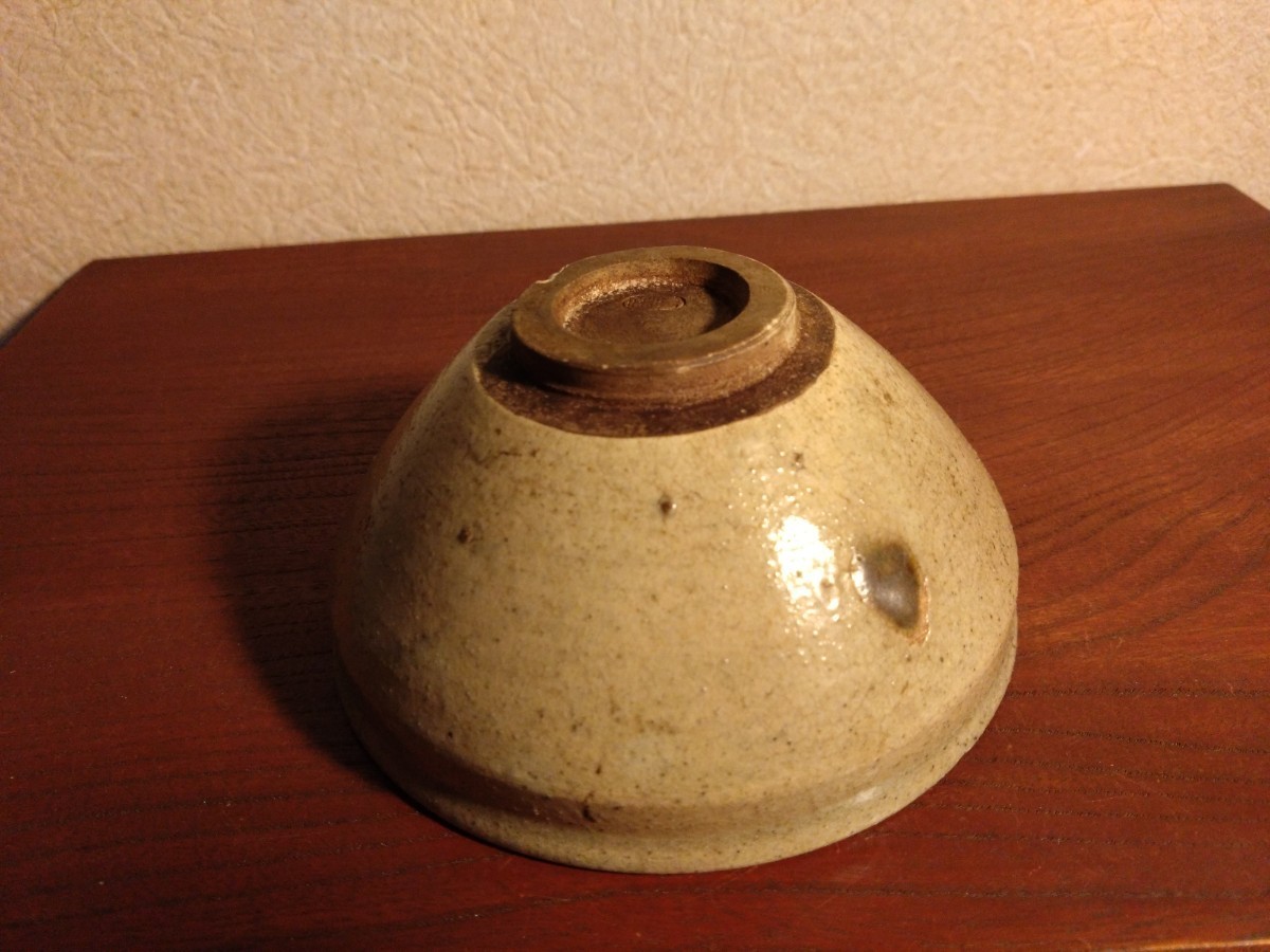 李朝古玩朝鮮陶器唐津焼京焼抹茶碗白釉茶道具アンティーク抹茶碗蔵出し