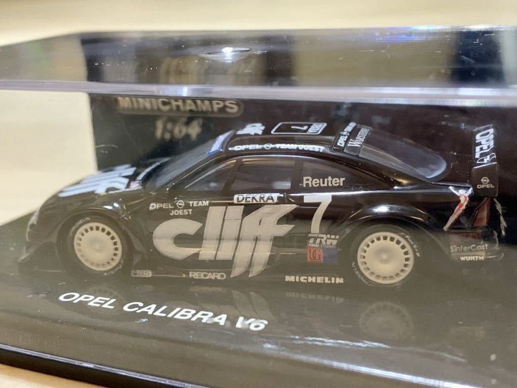 【新品：未開封】PMA ミニチャンプス 1/64 オペル カリブラ V6 4X4 DTM 1996年 No.7 [マヌエル・ロイター]_画像5