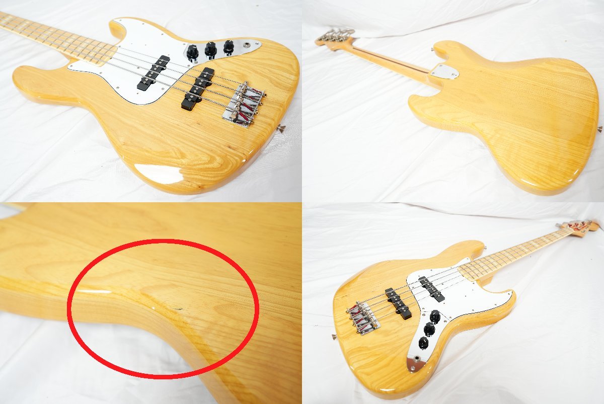 ☆Fender Japan☆JB75-90US NAT '75スタイル JAZZ BASS ジャズベース