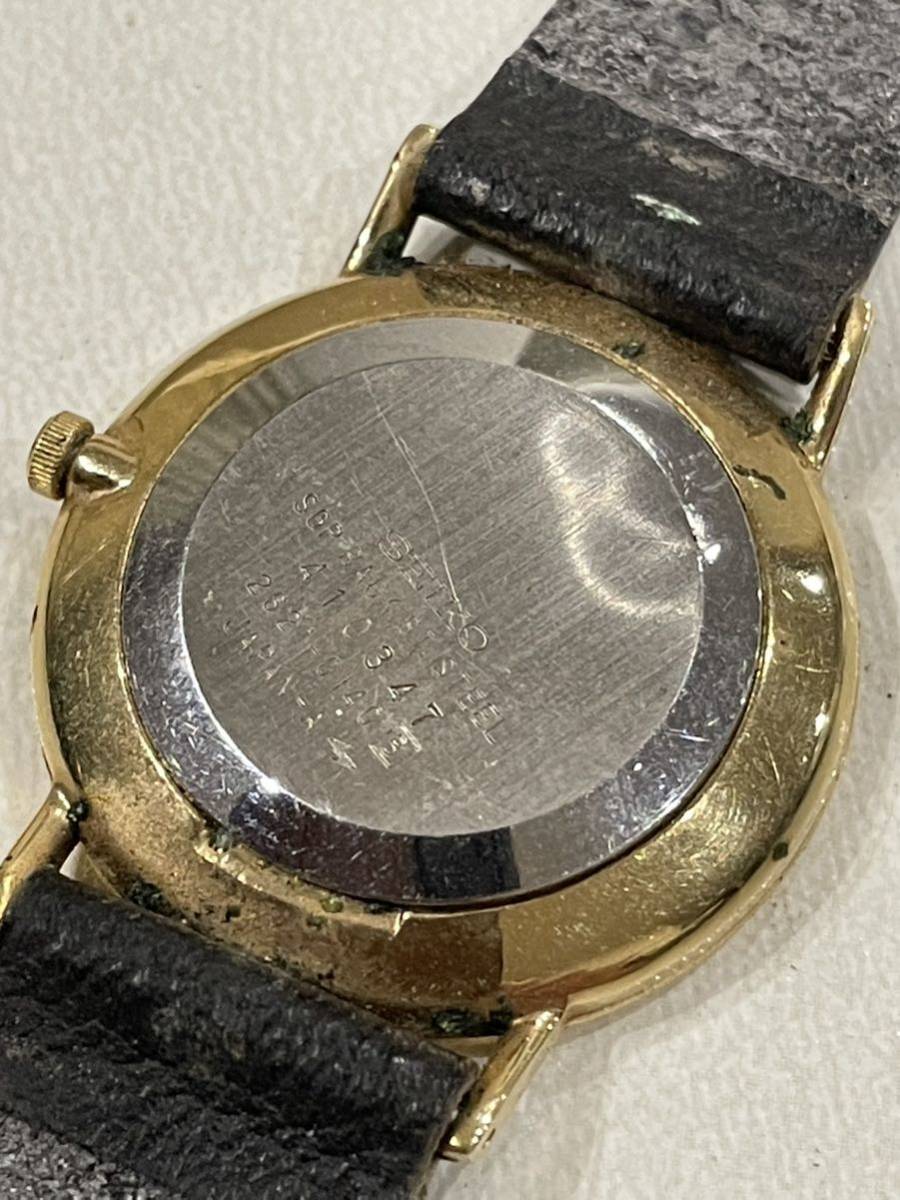 TK027】SEIKO 【クォーツ 】2621-0140【不動品】ジャンク扱い0602の画像3