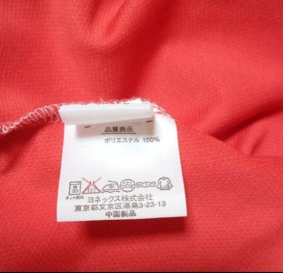 スポーツウェアテニスウェア ヨネックス ポロシャツ赤色サイズ M YONEX