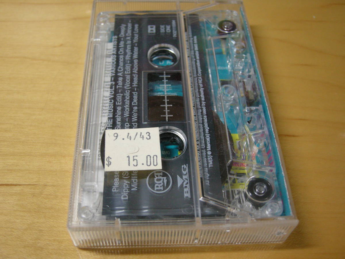  music cassette tape CAN*T BEAT THE MUSIC Vol.3