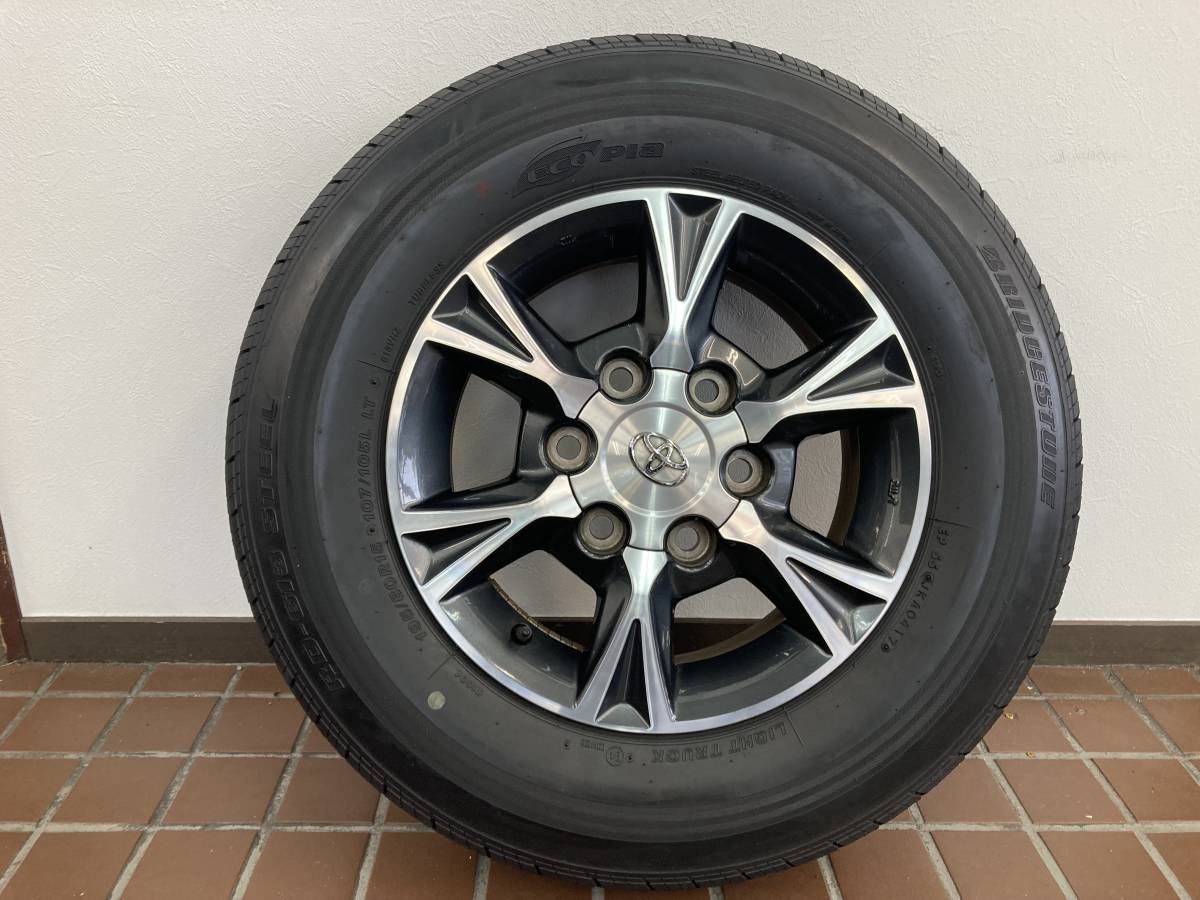 ハイエース 200系 純正 オプション 15インチアルミホイール 195/80R15