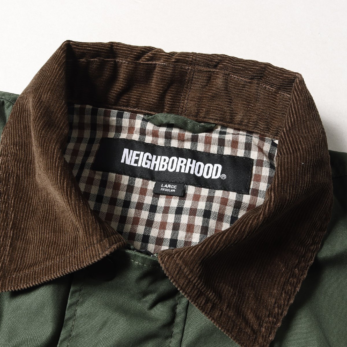 NEIGHBORHOOD ネイバーフッド ジャケット サイズ:L 裏地チェック